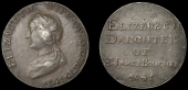 XVI: Later Cromwell Medals, Elizabeth Cromwell, 1641, a cast lead medal, unsigned, bust left, elizabeth wife of o c...