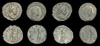 Roman Imperial Coinage, Claudius Gothicus, Antoninianus, Mediolanum, radiate and cuirassed bust right, rev. Spes...