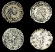 Roman Imperial Coinage, Diocletian, Antoninianus, Lugdunum, 289, radiate and cuirassed bust right, rev. Jupiter...