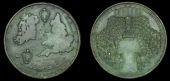 XIV: Seals by Simon, Second Great Seal of the Commonwealth, 1651, a cast copper Seal and Counterseal (obverse and...