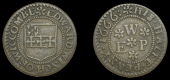 Buckinghamshire, High Wycombe, Edward Winch, Halfpenny, 1666, 2.03g/6h (BM 235; N 363; BW. 179). Very fine, rare	...