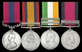 A rare Great War ‘Gallipoli’ D.C.M. group of four awarded to Sergeant R. Humberstone, 3rd Australian Infantry...