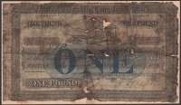 Northern Banking Company Limited, £1, 1 September 1896, serial number M38559, manuscript signature of William...