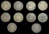 Gloucestershire, Bristol, City Farthings, 1662 (10), all Gp I, 4.21g/6h (RHT A1; N 1514; BW. 18), 3.16g/6h (RHT B1;...
