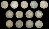 Gloucestershire, Bristol, City Farthings, 1662 (12), all Gp III, 2.85g/6h (RHT NN37; N 1574; BW. 18), 2.96g/6h (RHT...