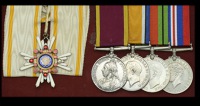 Five: Instructor Captain Oswald Tuck, Royal Navy 

China 1900, no clasp (Nl. Instr. O. T. Tuck, R.N., H.M.S....