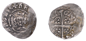 Henry IV (1399-1413), Heavy coinage, Halfpenny, Withers type 3, London, narrow face, reads anglie, 0.48g/4h (Withers...