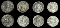 Roman Imperial Coinage, Valerian II, Antoninianus, Antioch, 255, radiate and draped bust right, rev. Emperor...