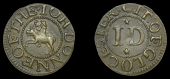 Gloucestershire, Gloucester, Joh. Donne, Farthing, 0.88g/12h (N –; BW. 89). Very fine, rare	 £100-£150