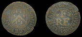 Gloucestershire, Moreton-in-Marsh, Rowland Freeman, Farthing, 0.59g/6h (dies not in N; BW. 132). About fine, reverse...