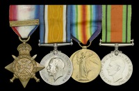 Three: Private T. V. Butt, 1/5th (City of London) Battalion, London Regiment (London Rifle Brigade)

1914 Star,...