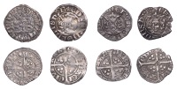 Edward III (1327-1377), Third coinage, Penny, Durham, Sede Vacante, type A, reads civitas dvnelm, reversed ns on...