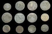 Norfolk, Diss, Parish Farthings, 1669 (2), 1.88g/12h, 1.68g/12h (both N 3036; BW. 27); Foulsham, Edward Benn,...