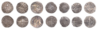 Edward I (1272-1307), New coinage, Halfpenny, class 3de, Bristol, 0.67g/12h (SCBI North 960ff; N 1069; S 1439);...