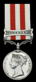 Indian Mutiny 1857-59, 1 clasp, Lucknow (2892 Pte. Thos. Beamer. 1/23 Foot.) a post-1873 later issue, minor edge...