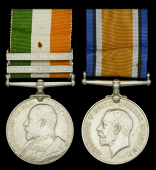 Pair: Lieutenant the Hon. M. F. S. Howard, 8th Hussars and 18th Hussars, later Honourable Artillery Company, who was...