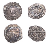 Henry VIII (1509-1547), First coinage, Halfpenny, London, mm. portcullis, legend ends rex a, 0.44g/1h (Withers type...