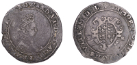 Edward VI (1547-1553), Second period, 6 oz. issue, Shilling, mdl, Southwark, mm. y, bust 5, 4.17g/8h (N 1919/2; S...