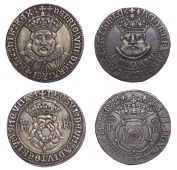 Miscellaneous, Henry VIII, Third coinage, Testoon, mm. lis, a copy struck in silver by E. Emery, c. 1840, 7.78g/9h...