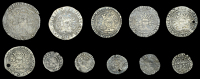 Henry V (1413-1422), Definitive issues, Groat, class C, mm. cross pattée, no fleurs over crown, crosslet after...