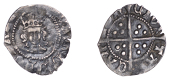 Edward IV (First reign, 1461-1470), Light coinage, Halfpenny, Canterbury, Withers type 2, mm. crown on obv. only,...