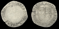 Elizabeth I (1558-1603), Sixth issue, Shilling, mm. woolpack on obv., key on rev., bust 6B, reads elizab d g ang fr...