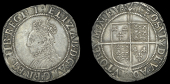 Elizabeth I (1558-1603), Seventh issue, Shilling, mm. 1, bust 6B, reads elizab d g ang fr et hib regi, 5.94g/10h...