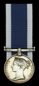 Royal Navy L.S. & G.C., V.R., narrow suspension (Jn. Graham. Pte. R.M. H.M.S. Pembroke) engraved naming, good very...