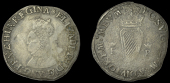 Elizabeth I (1558-1603), Irish issues, First issue, Shilling, mm. rose, bust 1A, reads elizabeth d g ang fra z hib...
