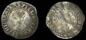 Elizabeth I (1558-1603), Irish issues, Second issue, Groat, mm. harp, bust 1G, reads elizabeth d g an f z hibernie...