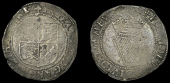 Elizabeth I (1558-1603), Irish issues, Third issue, Shilling, mm. trefoil, reads elizabeth d g ang fr et hiber re,...