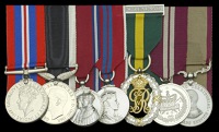 Seven: Major J. Stobo, Southland Regiment, New Zealand Forces

War Medal 1939-45; New Zealand War Service Medal;...