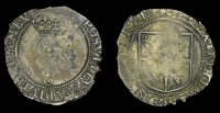 Elizabeth I (1558-1603), Irish issues, Third issue, Sixpence, mm. star, reads elizabeth d g ang fr et hiber re,...