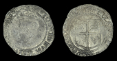 Elizabeth I (1558-1603), Irish issues, Third issue, Sixpence, mm. martlet, reads elizabeth d g ang fr et hiber re,...