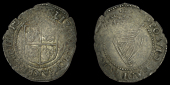 Elizabeth I (1558-1603), Irish issues, Third issue, Threepence, mm. star, reads elizabeth d g an fr et hiber re,...