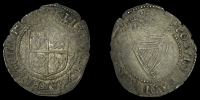 Elizabeth I (1558-1603), Irish issues, Third issue, Threepence, mm. star, reads elizabeth d g an fr et hiber re,...