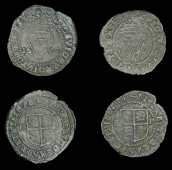 Elizabeth I (1558-1603), Irish issues, Third issue, Pennies (2), 1602/1 (?), 1.68g/2h, 1602, 1.94g/10h, both mm....