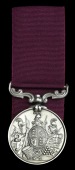Army L.S. & G.C., V.R., 3rd issue, small letter reverse (190. Pte. R. H. Potter. 9th Lancers) impressed naming, very...