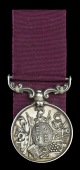 Army L.S. & G.C., V.R., 3rd issue, small letter reverse (944. Pte. T. Ashton. 14th Hussars.) engraved naming,...