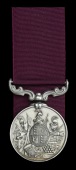 Army L.S. & G.C., V.R., 3rd issue, small letter reverse (1294. Sergt. A. Savigear. 17th Lancers) impressed naming,...