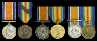 Pair: Second Lieutenant N. Benton, Royal Field Artillery 
British War and Victory Medals (2. Lieut. N. Benton.)...