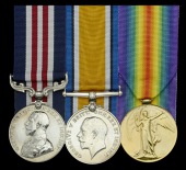 A Great War ‘Western Front’ M.M. group of three awarded to Private W. A. Ford, 78th Battalion, Canadian...