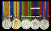 Five: Private J. Moore, 78th Battalion, Canadian Infantry, later Veterans’ Guard of Canada, who was taken Prisoner...