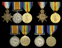 Three: Corporal H. Brown, Royal Field Artillery, later Royal Army Service Corps, who died in Egypt, 18 December...