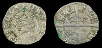 Scotland, David II, First coinage, Second issue, Sterling, small letters, no stops on obv., 0.99g/3h (SCBI 35, 343;...