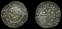 Scotland, William the Lion, Short Cross and Stars coinage, Sterling, Class IV, no mint name, Henri le Rus, crowned...