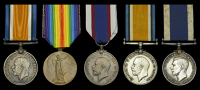 Three: Able Seaman A. W. Burton, Royal Navy and Royal Fleet Reserve 
British War and Victory Medals (J. 55187 A. W....