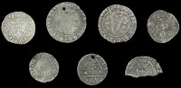 Ireland, Edward I, Second coinage, Penny, type Ib, Dublin, 1.32g/9h (S 6247; DF 64); together with other Irish...