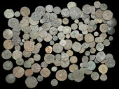 Ancient Coins – Lots, Byzantine bronzes (158), various rulers [158]. Varied state	 £200-£300