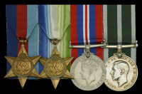 Four: Leading Sick Berth Attendant W. Marsden, Royal Naval Auxiliary Sick Berth Reserve

1939-45 Star; Atlantic...